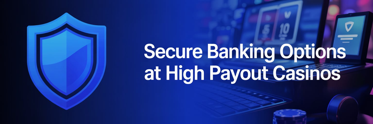 Secure Banking Options at High Payout Casinos